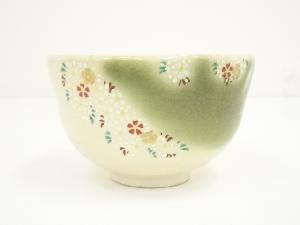 茶道具　安南手　赤絵　食篭　菓子器　前田宝泉　共箱　陶芸　京焼　茶会　稽古 道具 ] - 道具 京焼 前田宝泉造 色絵花図茶碗ネットショップ圭 netshop